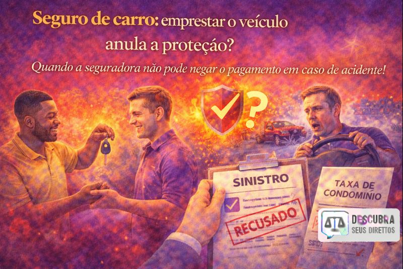 Seguro de carro: emprestar o veículo anula a proteção?