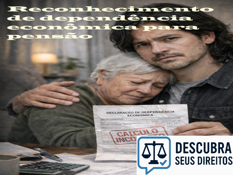 Reconhecimento de dependência econômica para pensão
