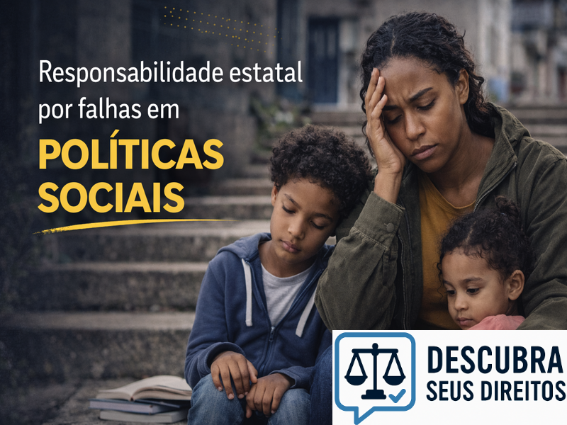 Responsabilidade estatal por falhas em políticas sociais