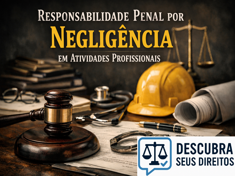 Responsabilidade penal por negligência em atividades profissionais