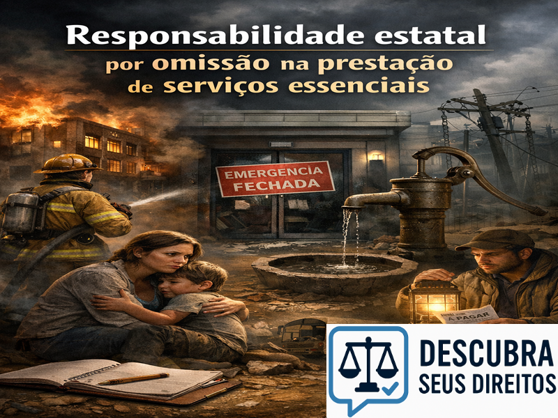 Responsabilidade estatal por omissão na prestação de serviços essenciais