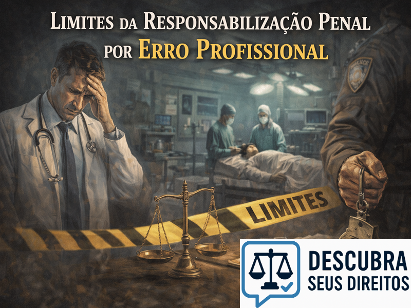 Limites da responsabilização penal por erro profissional