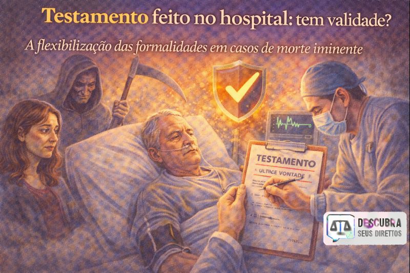 Testamento feito no hospital: tem validade?