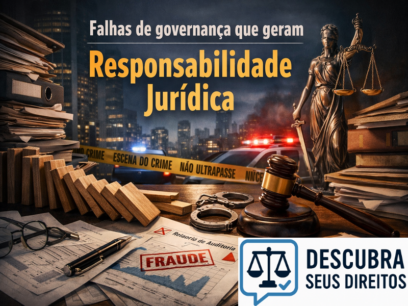 Falhas de governança que geram responsabilidade jurídica