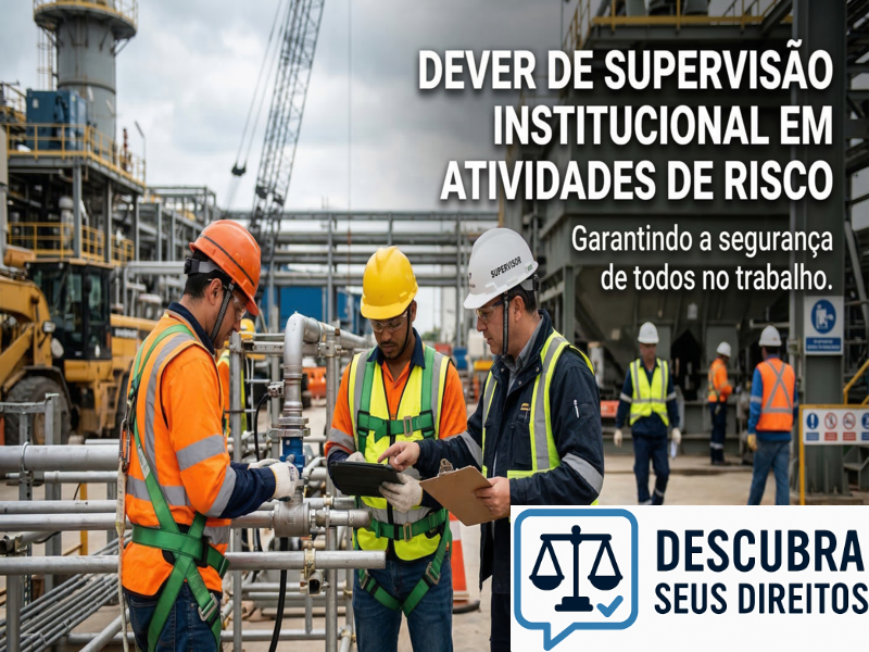 Dever de supervisão institucional em atividades de risco