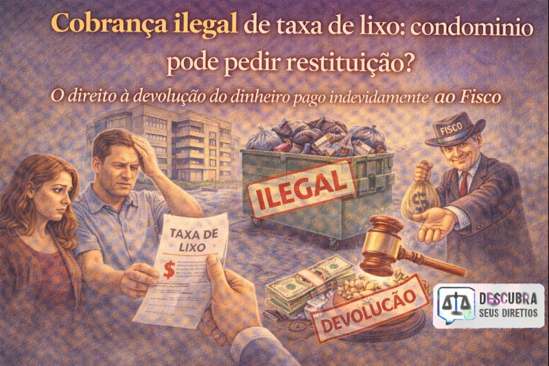Cobrança ilegal de taxa de lixo: condomínio pode pedir restituição?