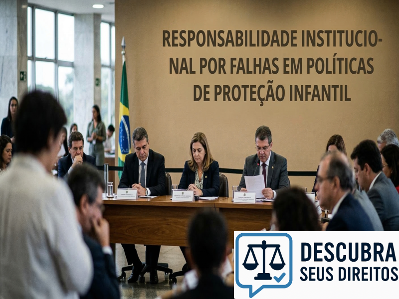 Responsabilidade institucional por falhas em políticas de proteção infantil