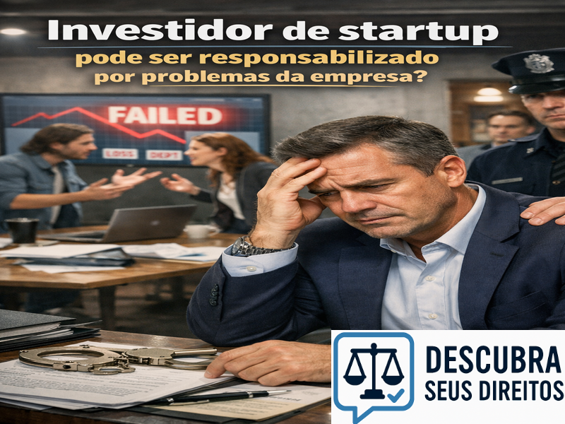 Investidor de startup pode ser responsabilizado por problemas da empresa?