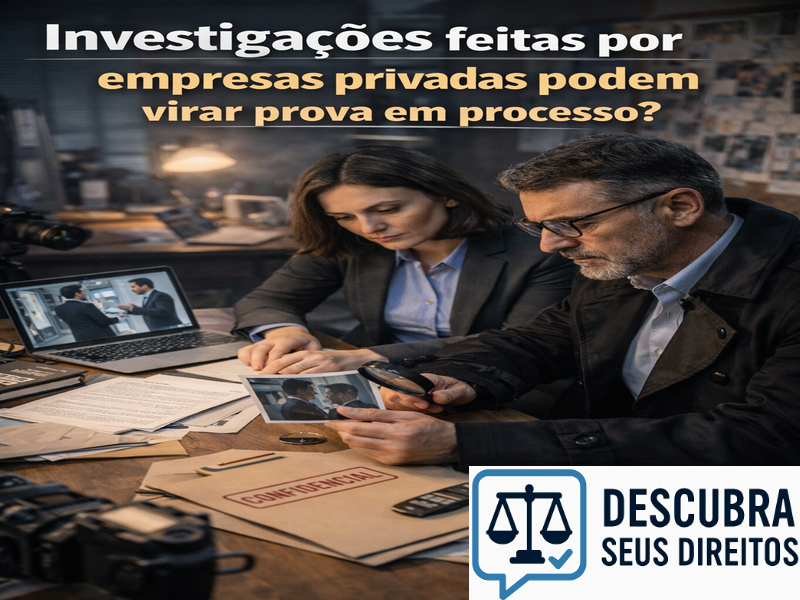 Investigações feitas por empresas privadas podem virar prova em processo?