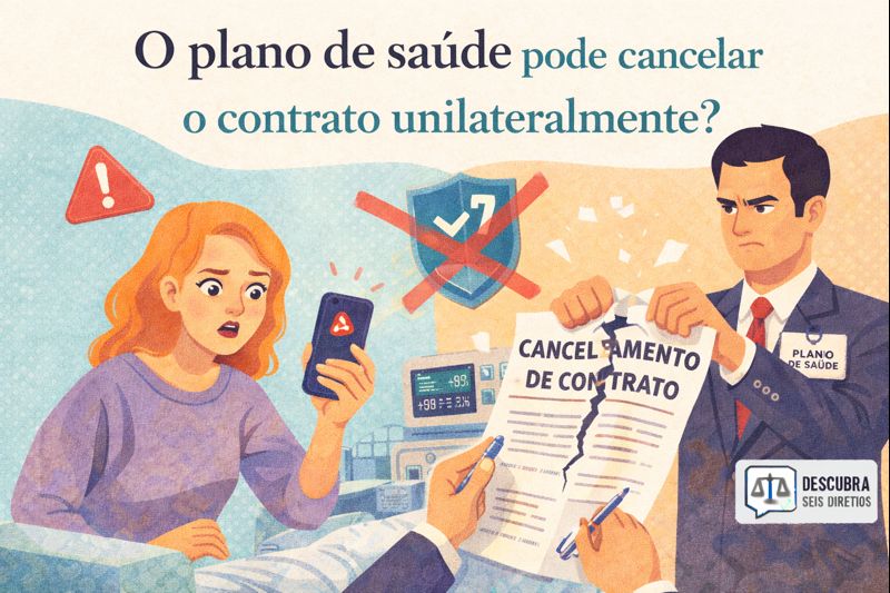 O plano de saúde pode cancelar o contrato unilateralmente?
