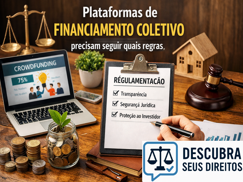 Plataformas de financiamento coletivo precisam seguir quais regras