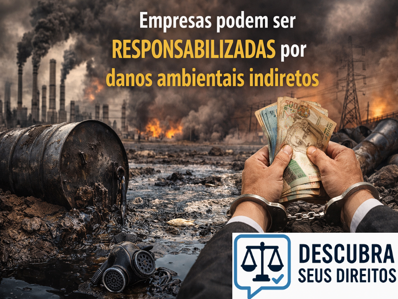 Empresas podem ser responsabilizadas por danos ambientais indiretos