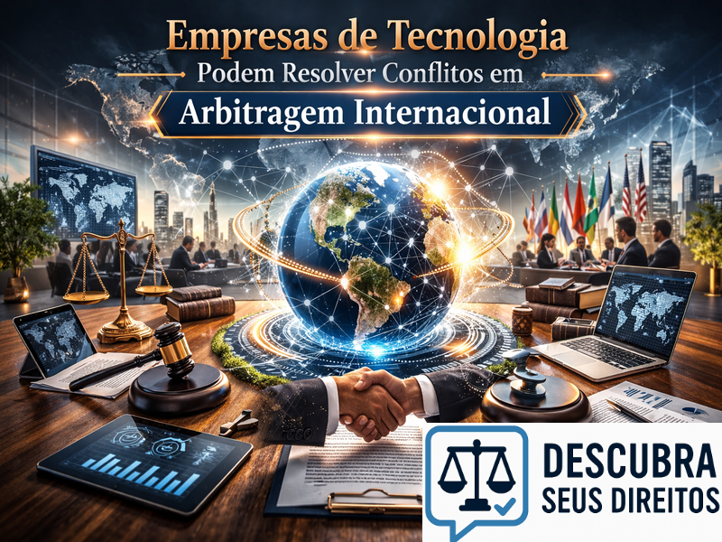 Empresas de tecnologia podem resolver conflitos em arbitragem internacional