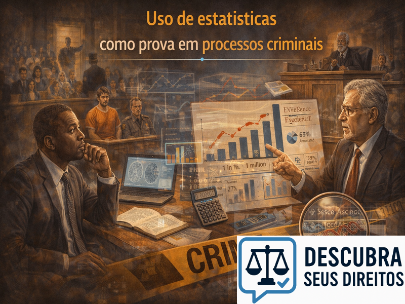 Uso de estatísticas como prova em processos criminais
