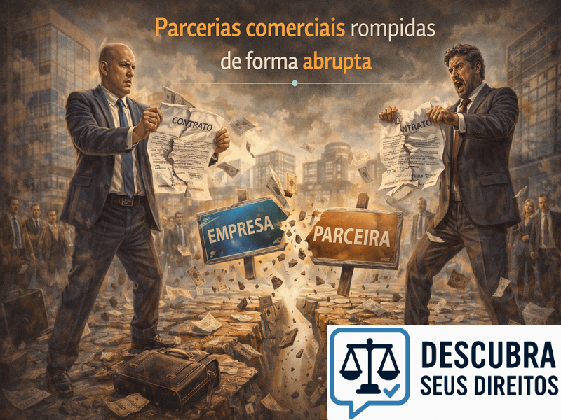 Parcerias comerciais rompidas de forma abrupta