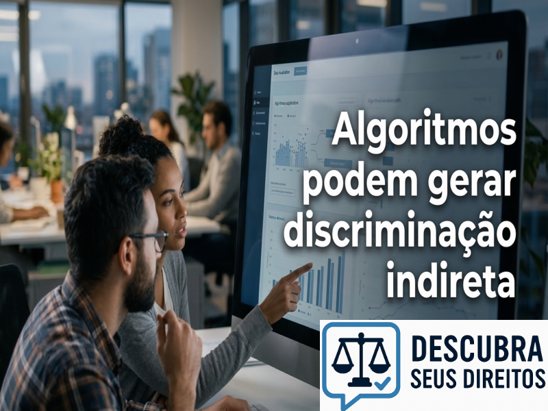 Algoritmos podem gerar discriminação indireta