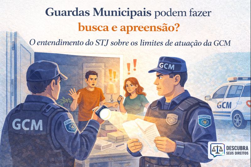 Guarda Municipal e revistas: quando a abordagem vira prova ilícita