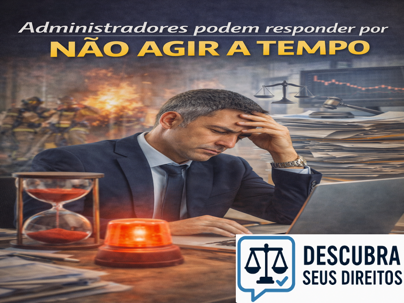 Administradores podem responder por não agir a tempo