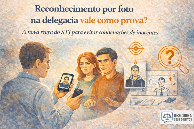 Reconhecimento por foto na delegacia vale como prova?