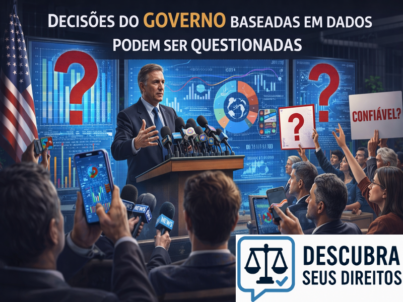 Decisões do governo baseadas em dados podem ser questionadas?
