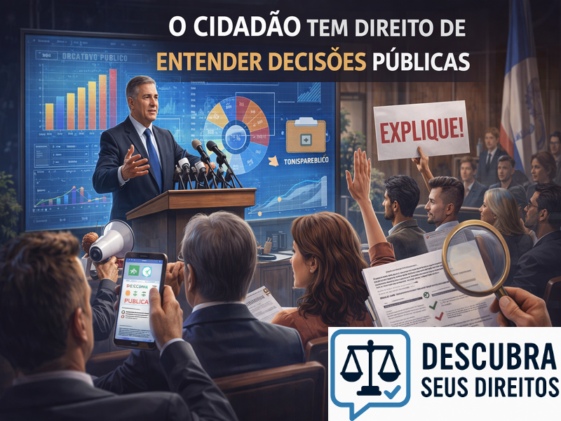 O cidadão tem direito de entender decisões públicas?