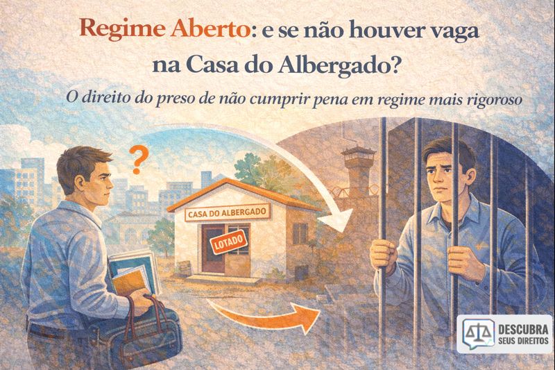 Regime aberto: e se não houver vaga na Casa do Albergado?