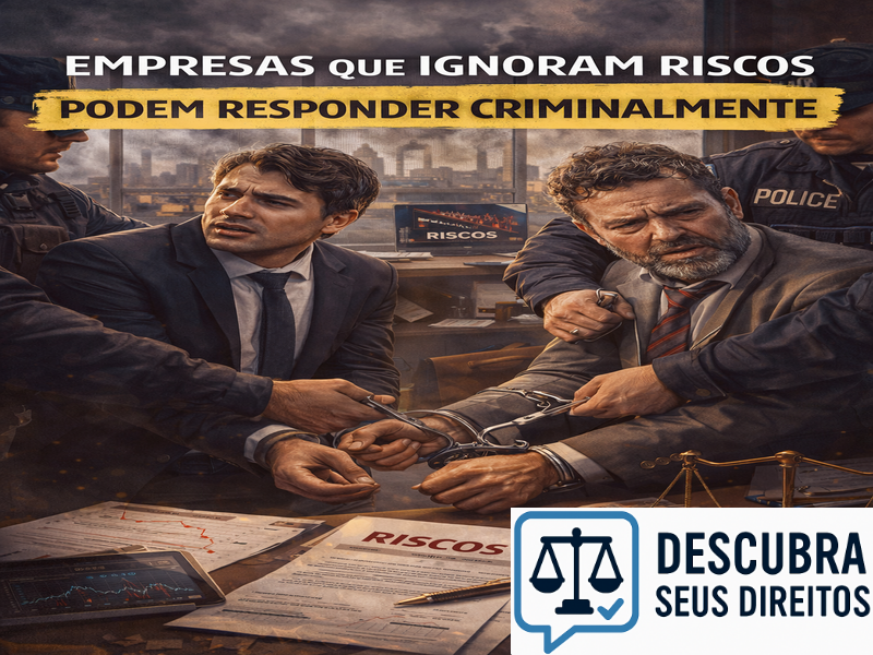 Empresas que ignoram riscos podem responder criminalmente