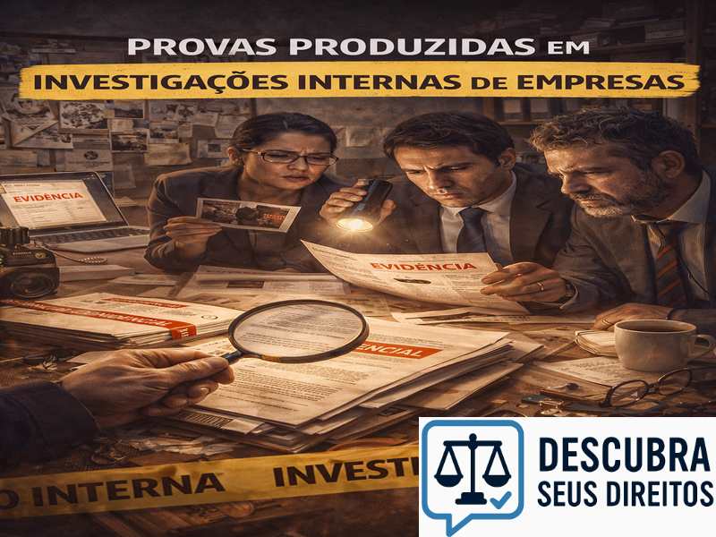 Provas produzidas em investigações internas de empresas