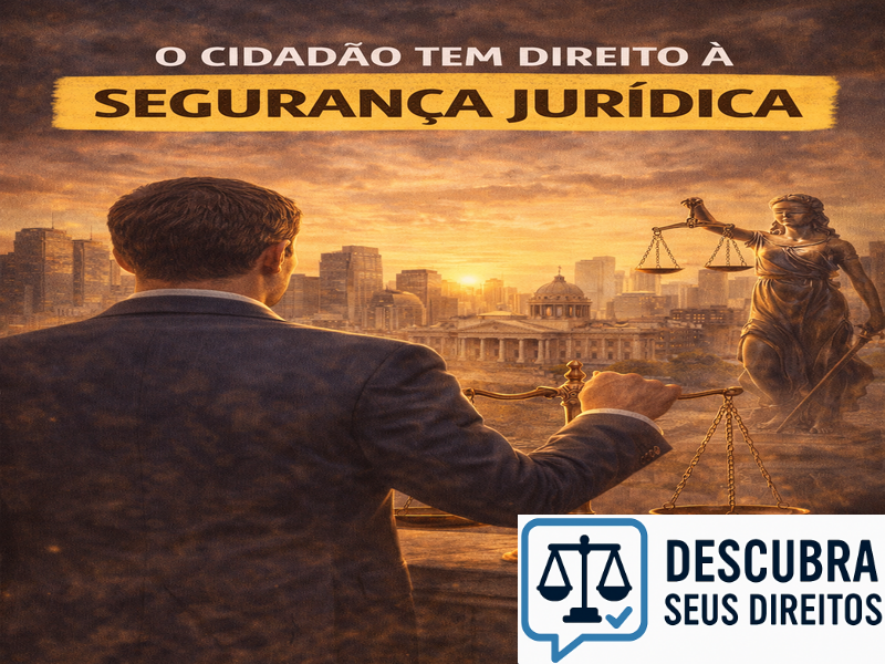 O cidadão tem direito à segurança jurídica e seus efeitos nas relações jurídicas