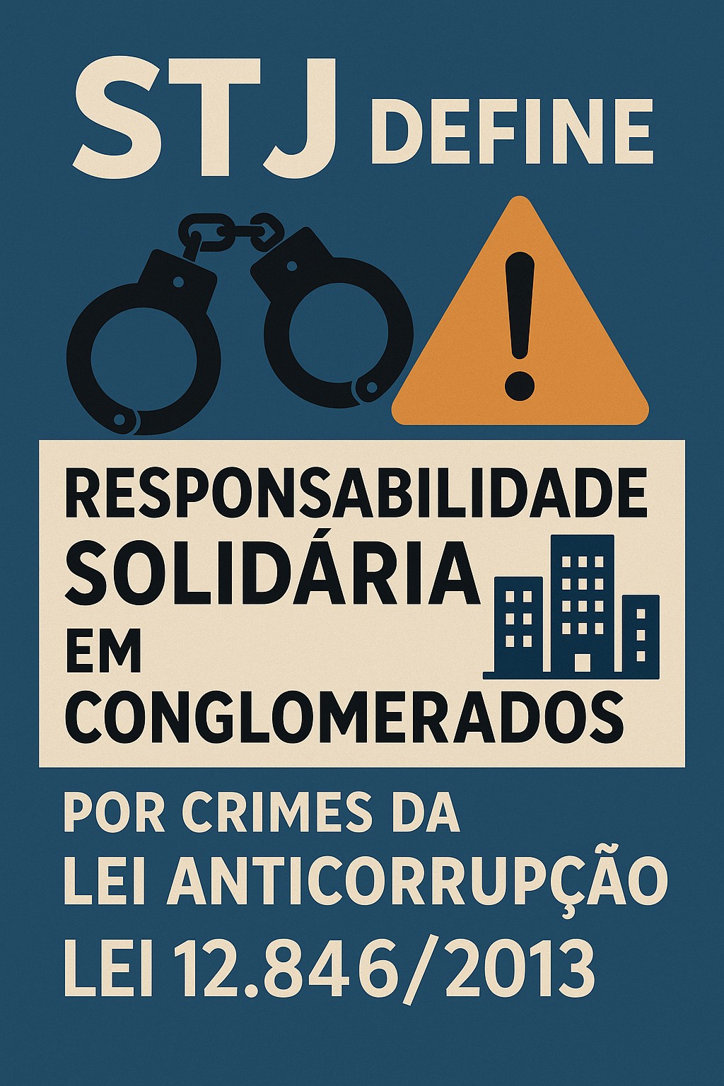 STJ define responsabilidade solidária em conglomerados por crimes da Lei Anticorrupção