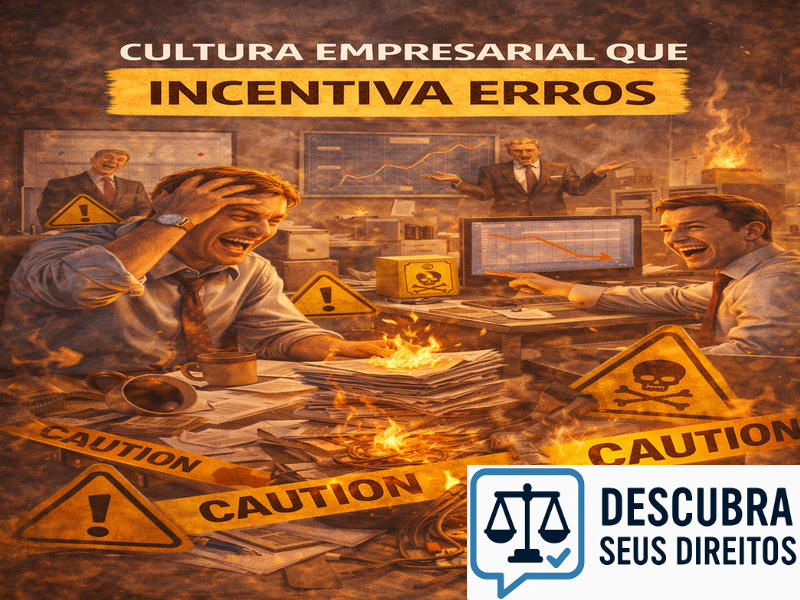 Cultura empresarial que incentiva erros