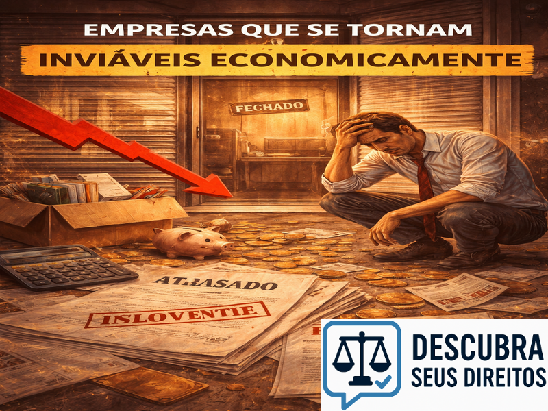Empresas que se tornam inviáveis economicamente
