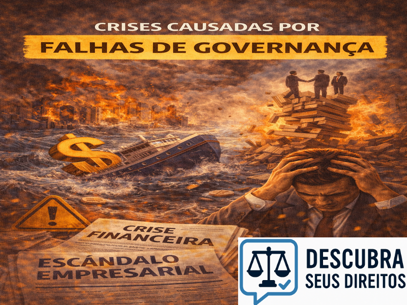 Crises causadas por falhas de governança