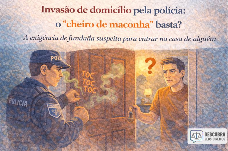 Invasão de domicílio pela polícia: o cheiro de maconha basta?