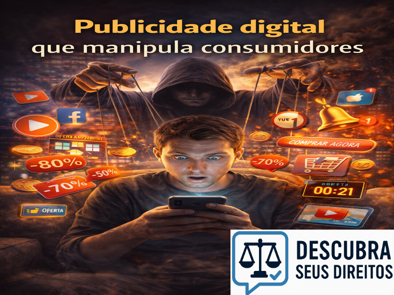 Publicidade digital que manipula consumidores e seus limites jurídicos