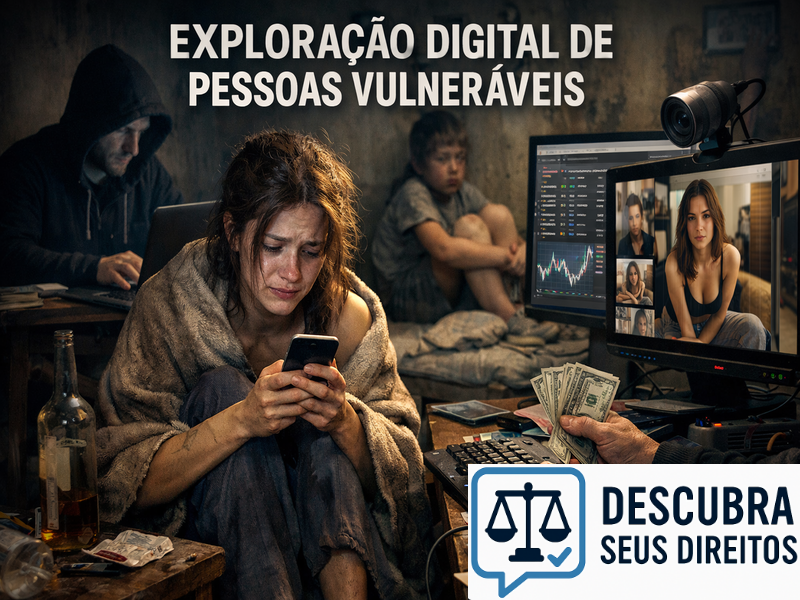 Exploração digital de pessoas vulneráveis e seus impactos jurídicos