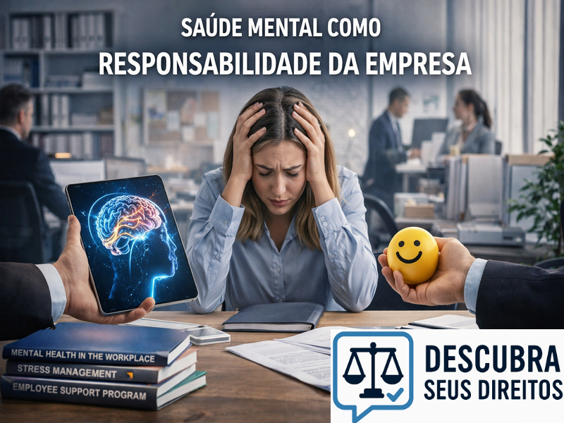 Saúde mental como responsabilidade da empresa no ambiente de trabalho contemporâneo
