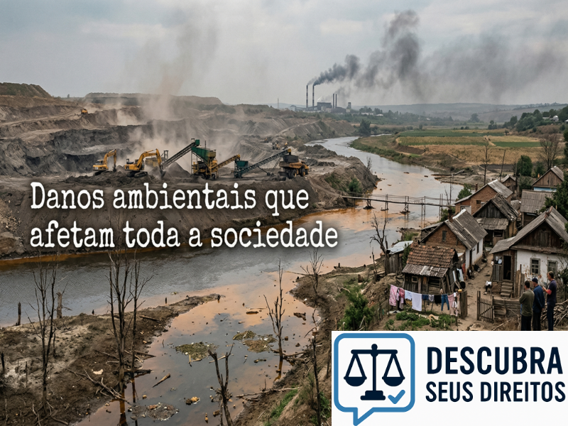 Danos ambientais que afetam toda a sociedade e a responsabilidade coletiva