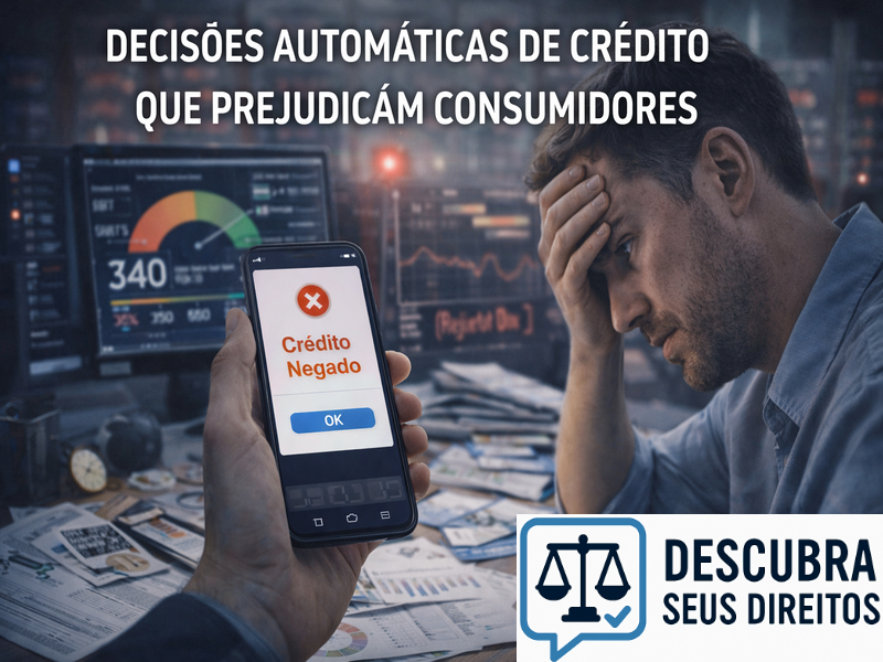 Decisões automáticas de crédito que prejudicam consumidores e os limites da tecnologia