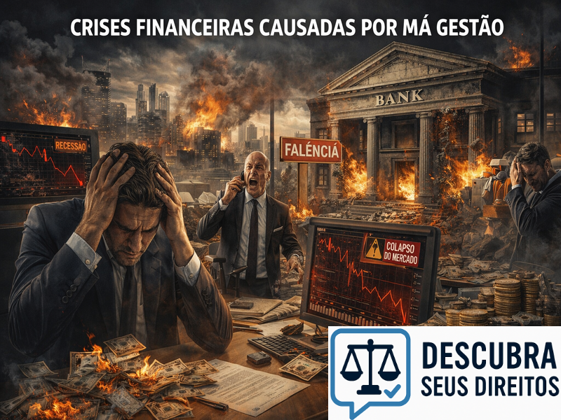 Crises financeiras causadas por má gestão e a responsabilização dos administradores