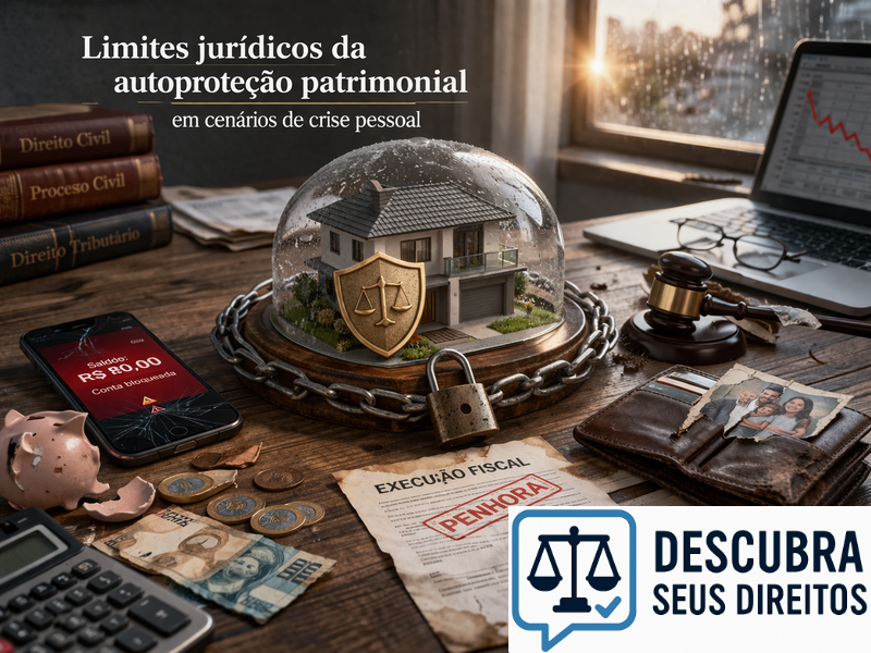 Limites jurídicos da autoproteção patrimonial em cenários de crise pessoal
