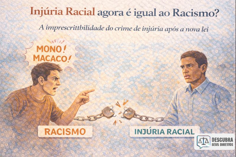 Injúria racial agora é igual ao racismo?