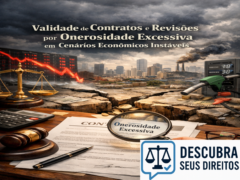 Validade de contratos e revisões por onerosidade excessiva em cenários econômicos instáveis