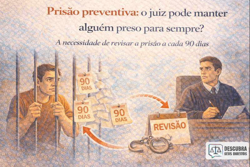 Prisão preventiva: o juiz pode manter alguém preso para sempre?