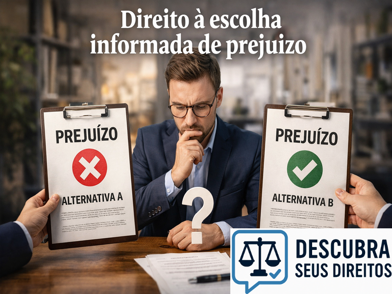 Direito à escolha informada de prejuízo