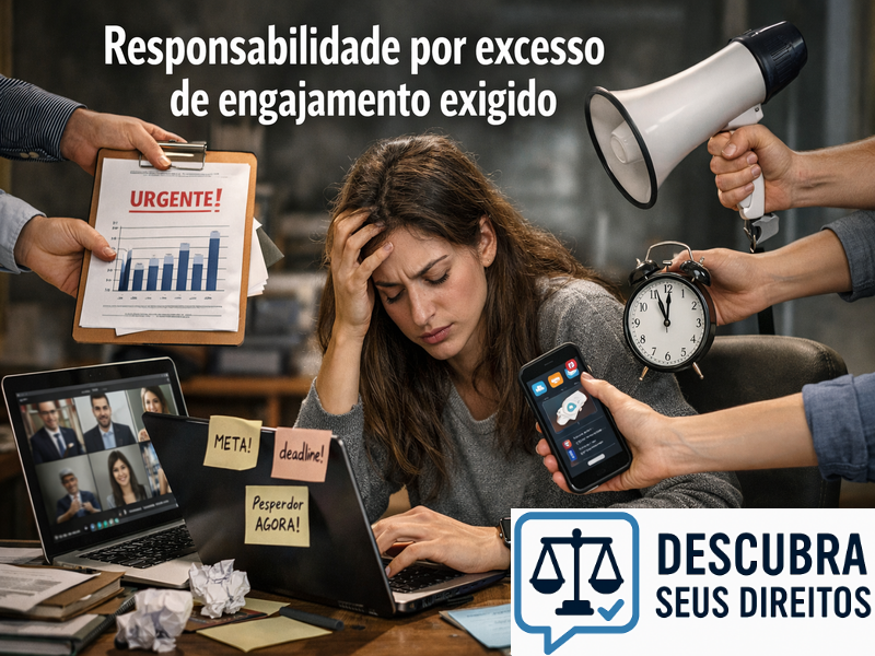 Responsabilidade por excesso de engajamento exigido