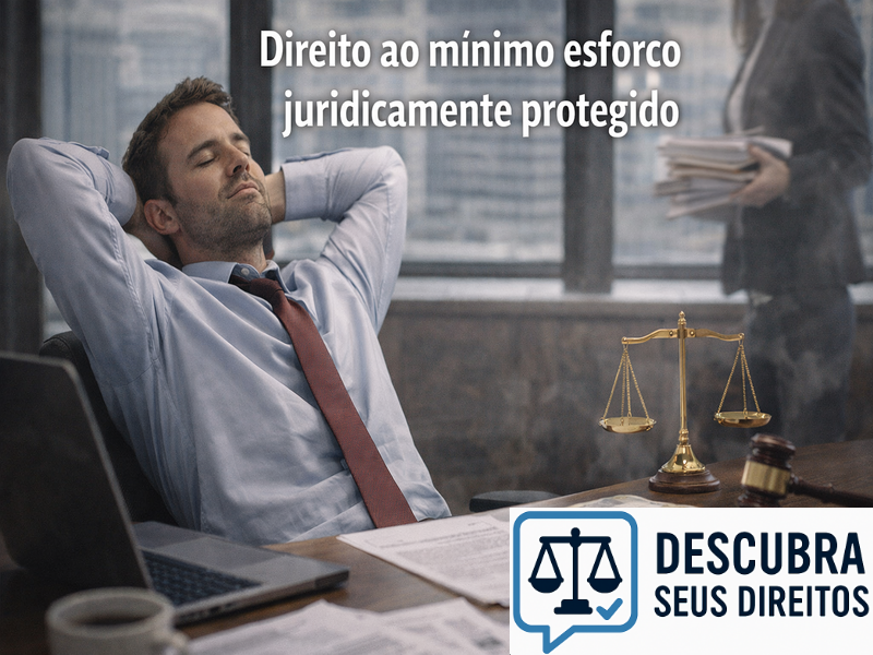 Direito ao mínimo esforço juridicamente protegido
