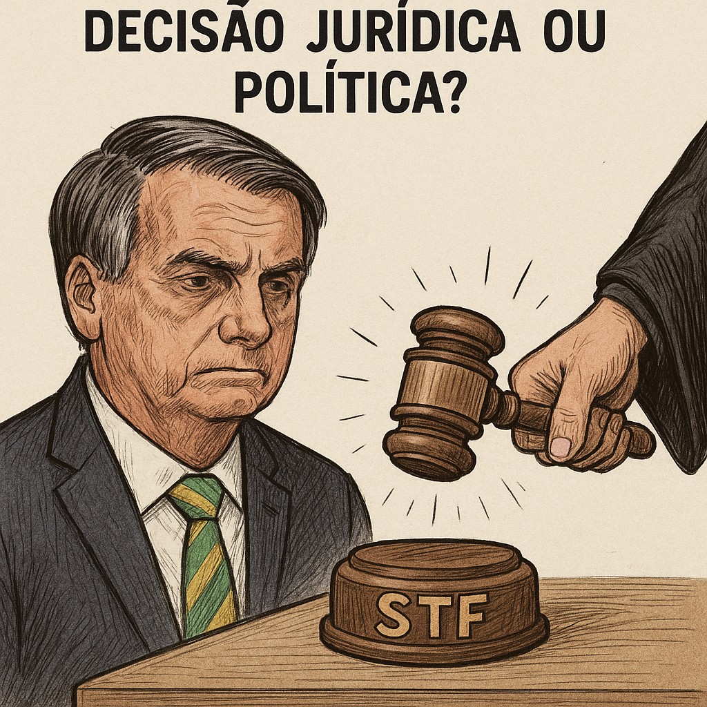 A condenação de Jair Bolsonaro pelo STF: decisão jurídica ou política?