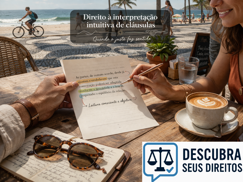 Direito à interpretação intuitiva de cláusulas