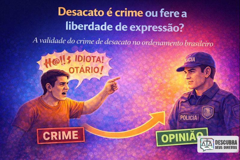 Desacato é crime ou fere a liberdade de expressão?